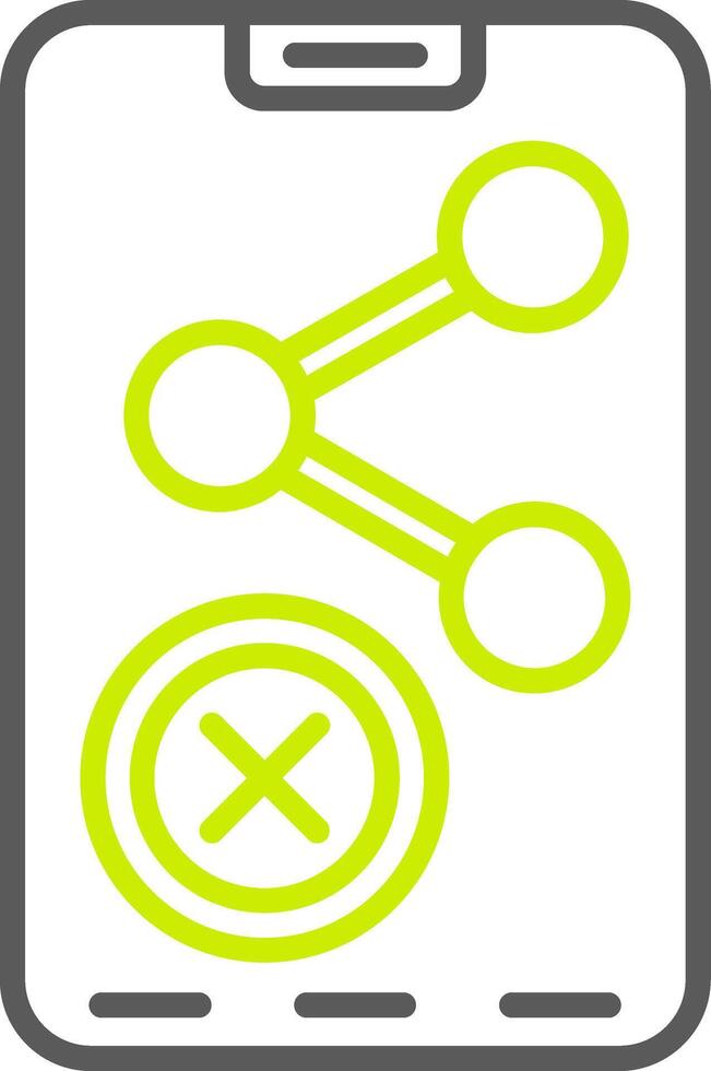 Dont Share Dynamic UX Asset vector