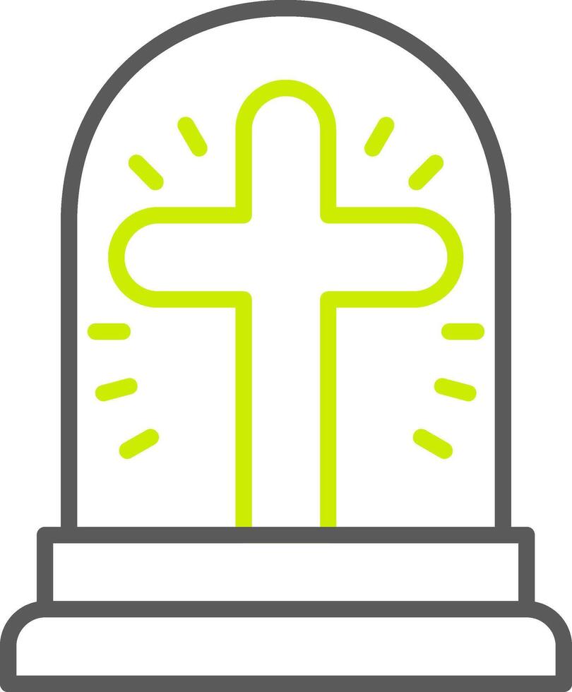 Christianity Cross Custom Tech Badge vector