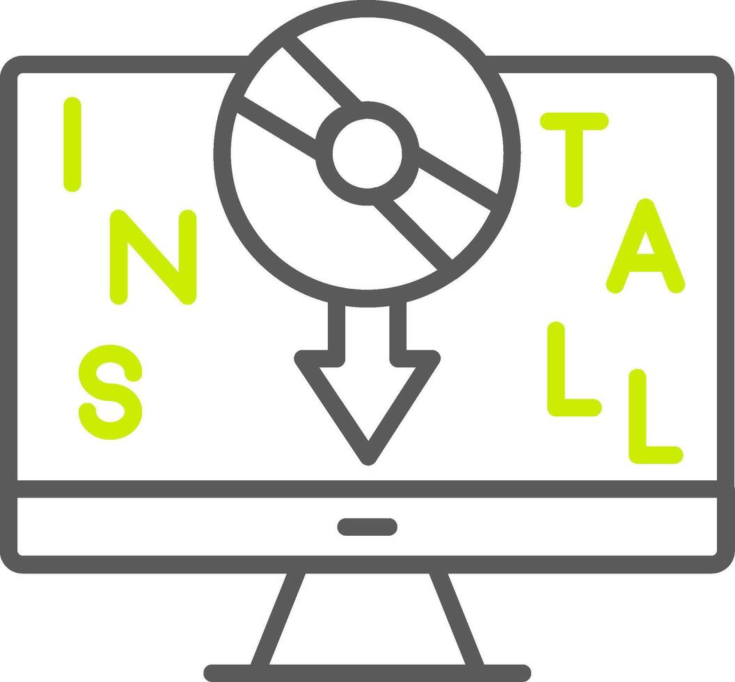 Install Neutral Icon Unit vector