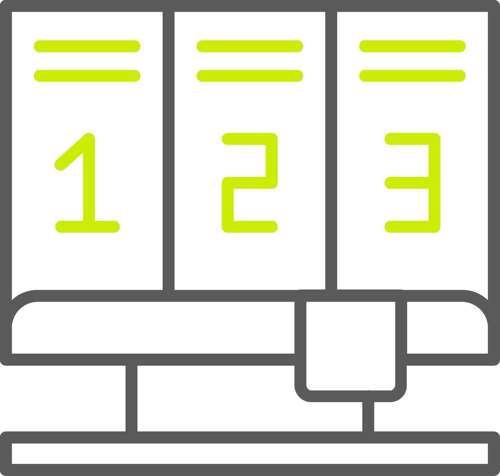 Locker Versatile Design Token vector