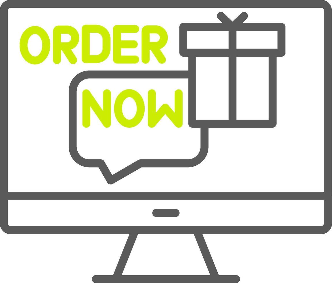 Order Now Advanced Visual Mark vector