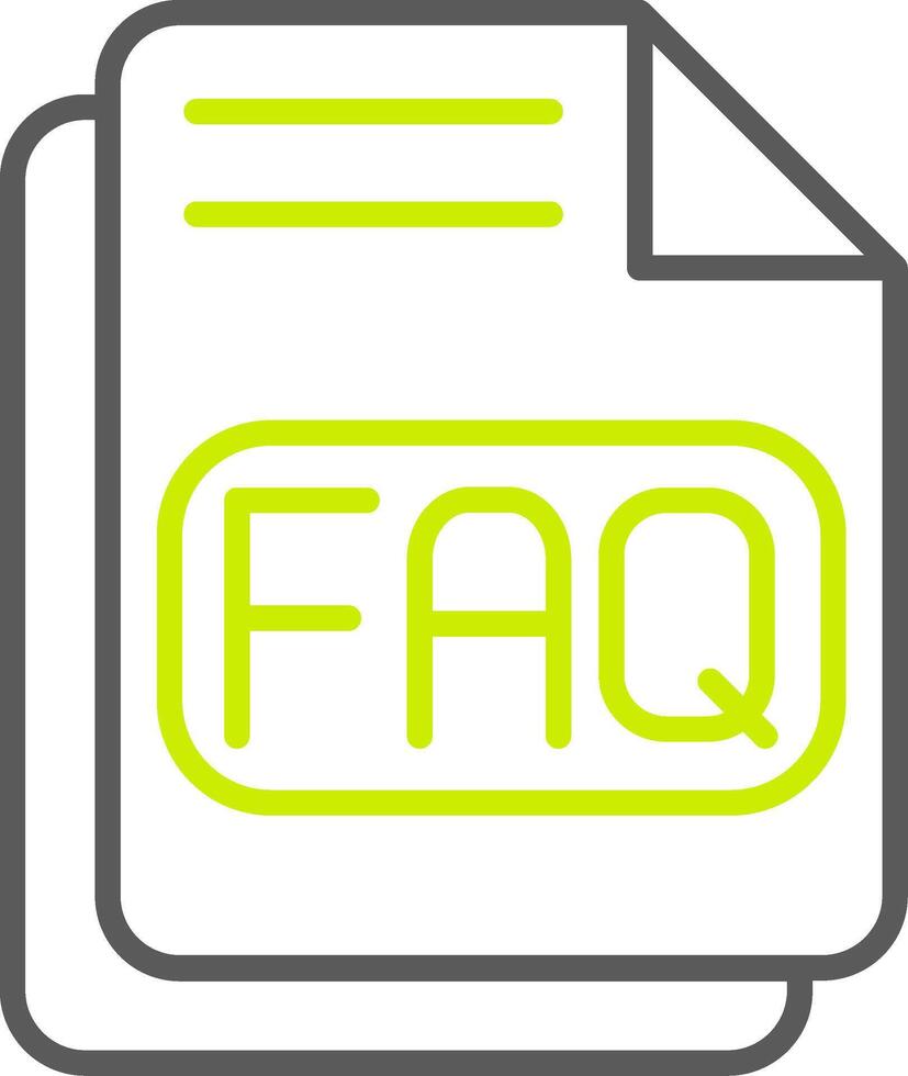 Faq Advanced App Object vector