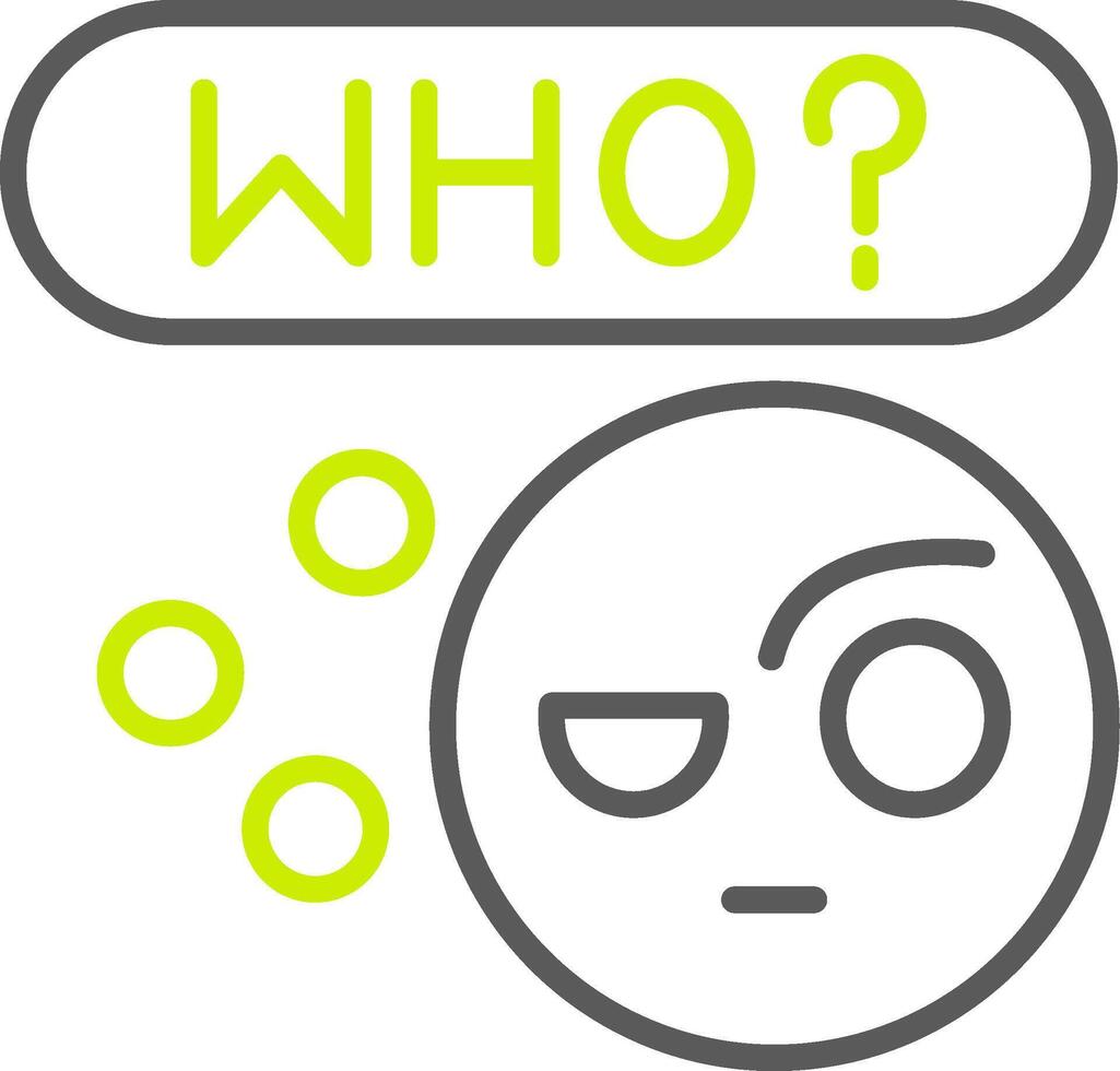 Who Abstract App Mark vector