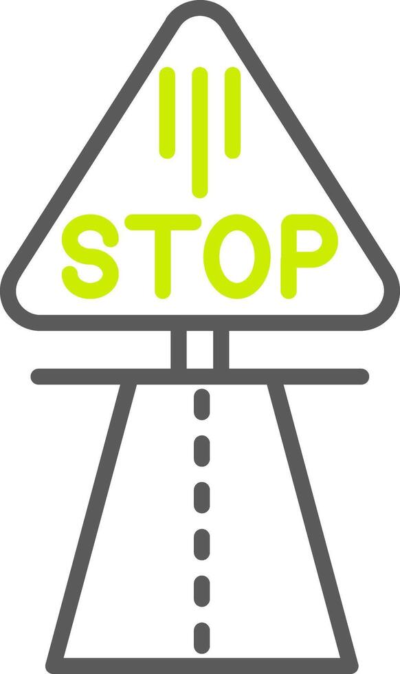 Stop Custom Creative Piece vector