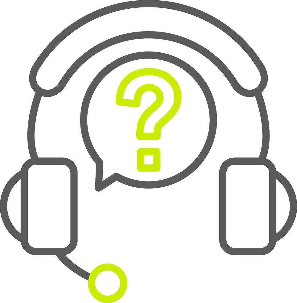 Headphone NextGen UX Asset vector