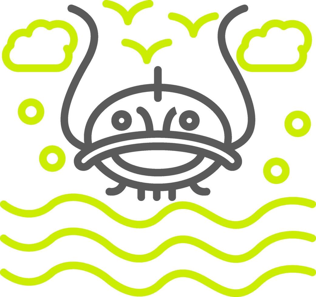 Catfish Bold Shape Icon vector