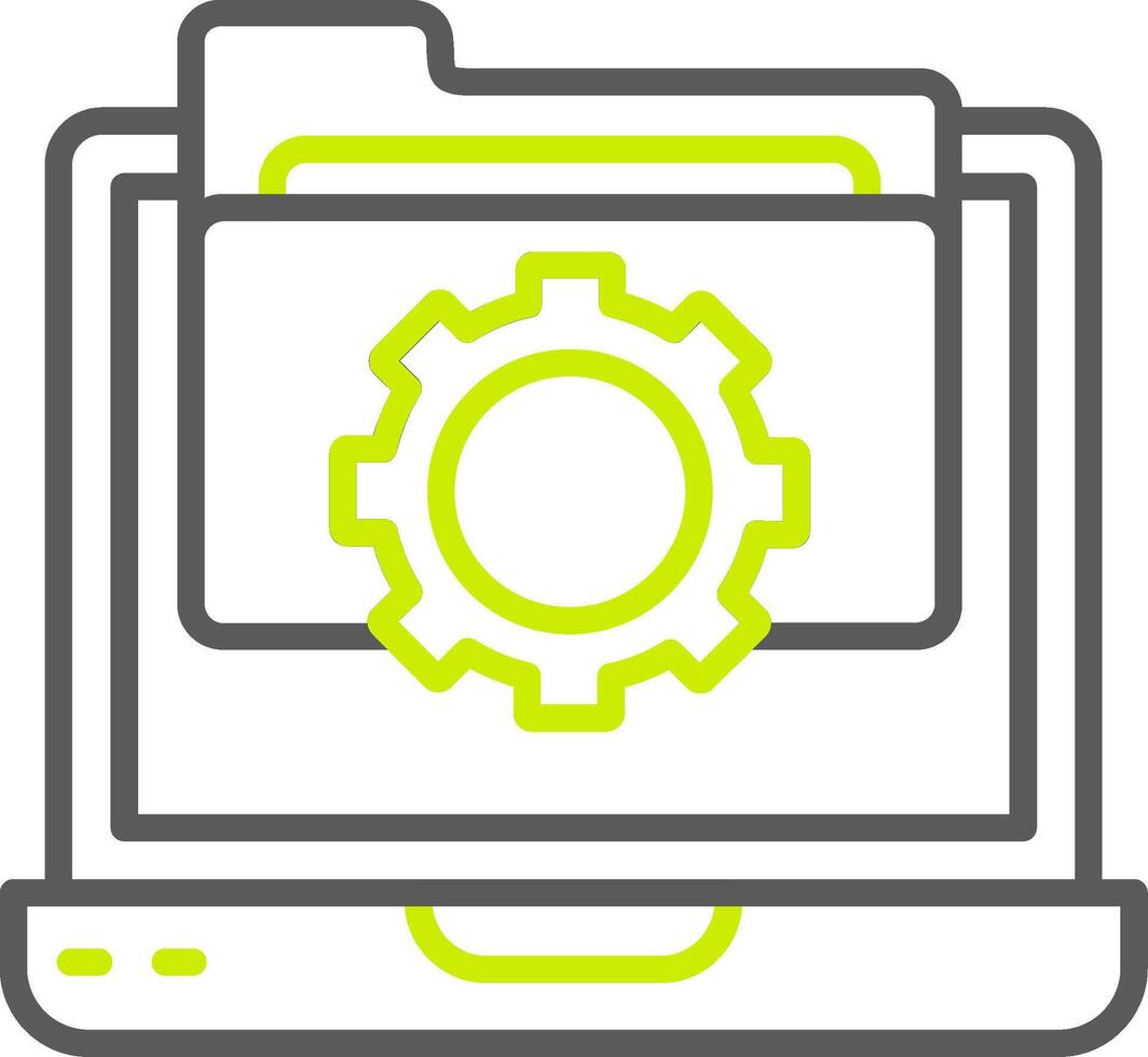 Folder Management FutureReady App Mark vector