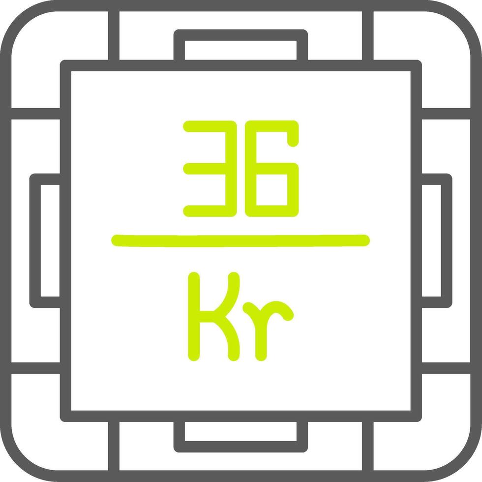 Krypton Custom Interface Symbol vector