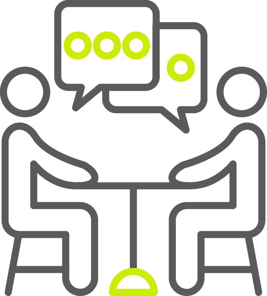 Meeting Light Mode Icon vector