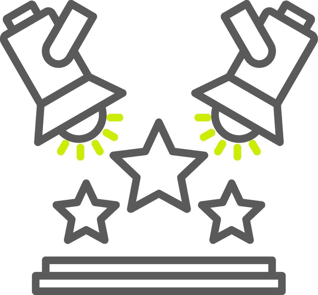 Spotlight Custom Creative Piece vector