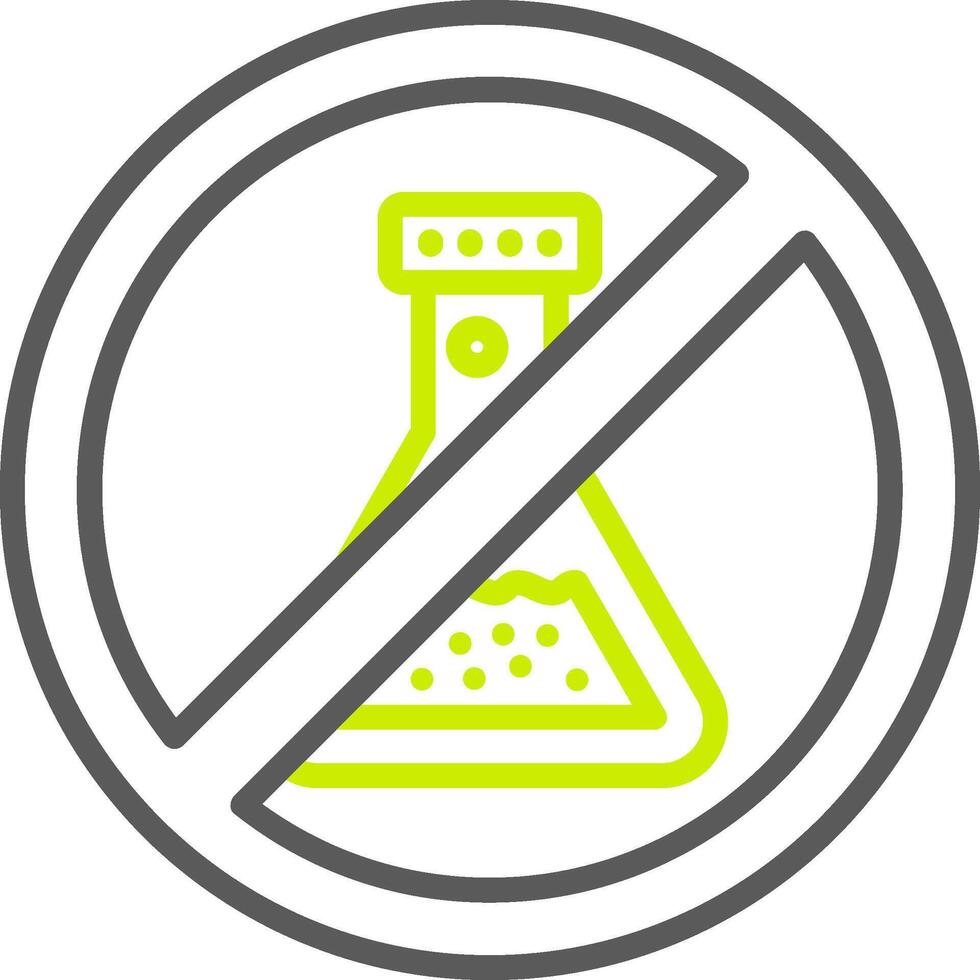 No Chemical Optimized Web Graphic vector