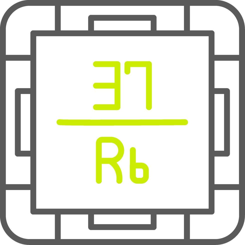Rubidium Optimized Visual Mark vector