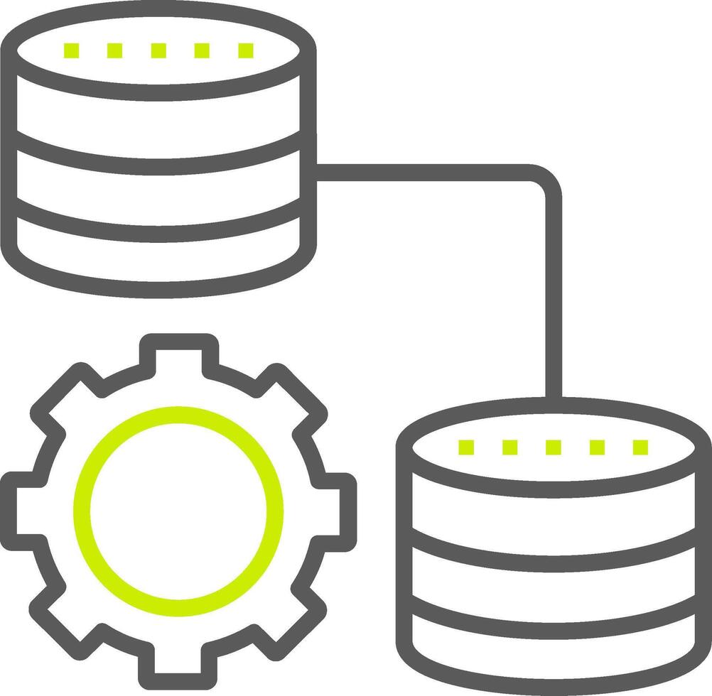 Server Smart Line Drawing vector