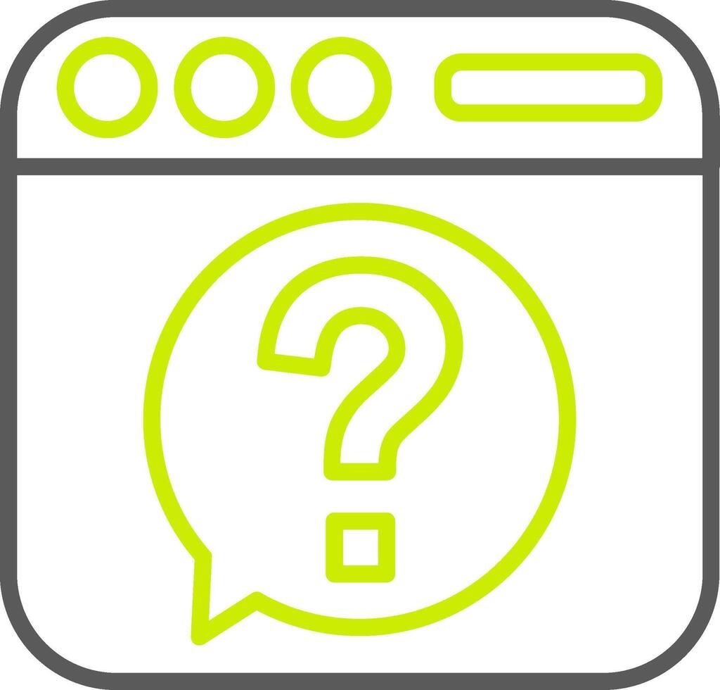 Webpage Light Mode Icon vector