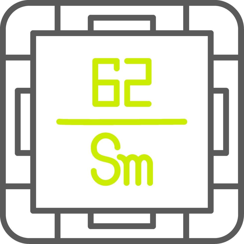 Samarium NextGen Visual Mark vector