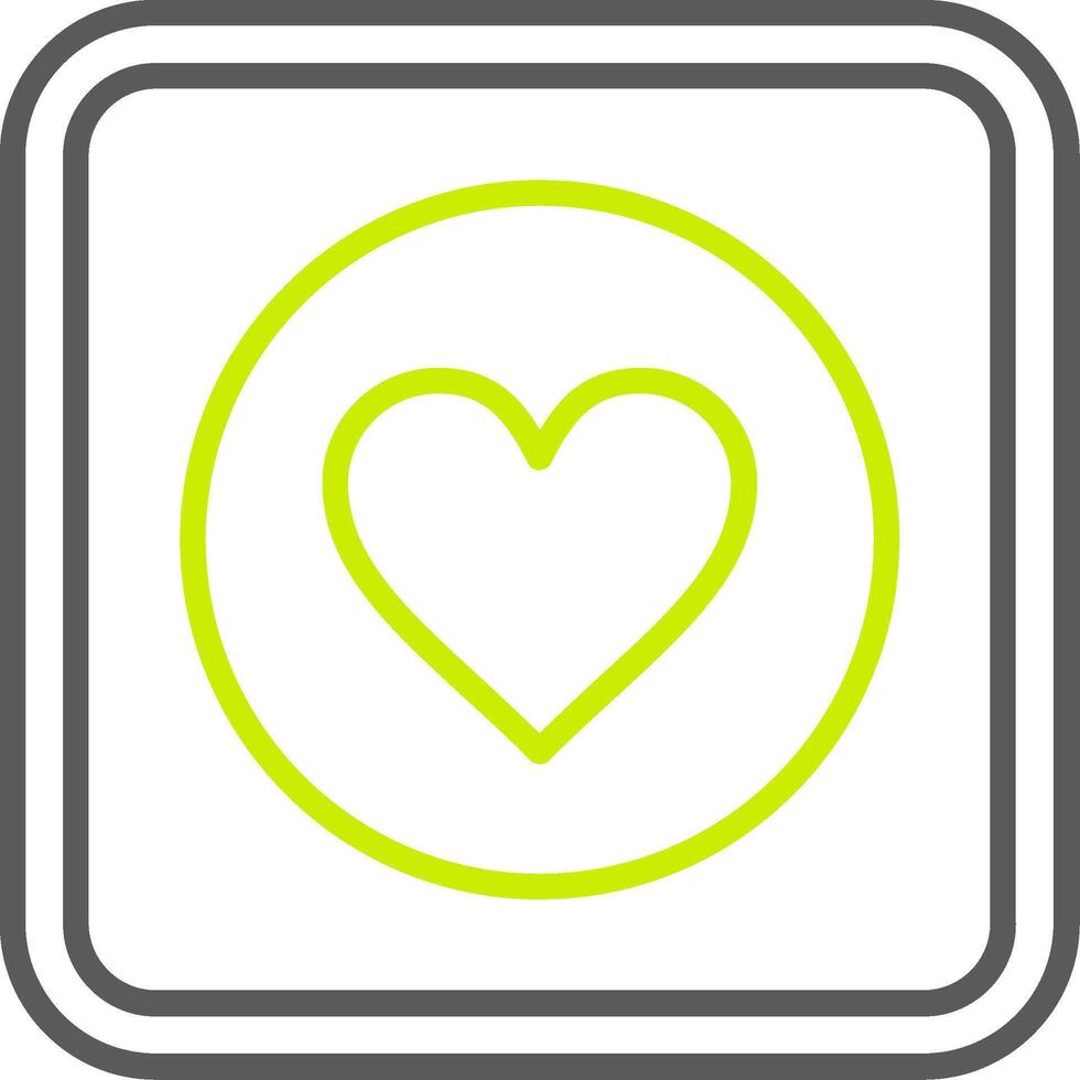 Heart Optimized Line Drawing vector