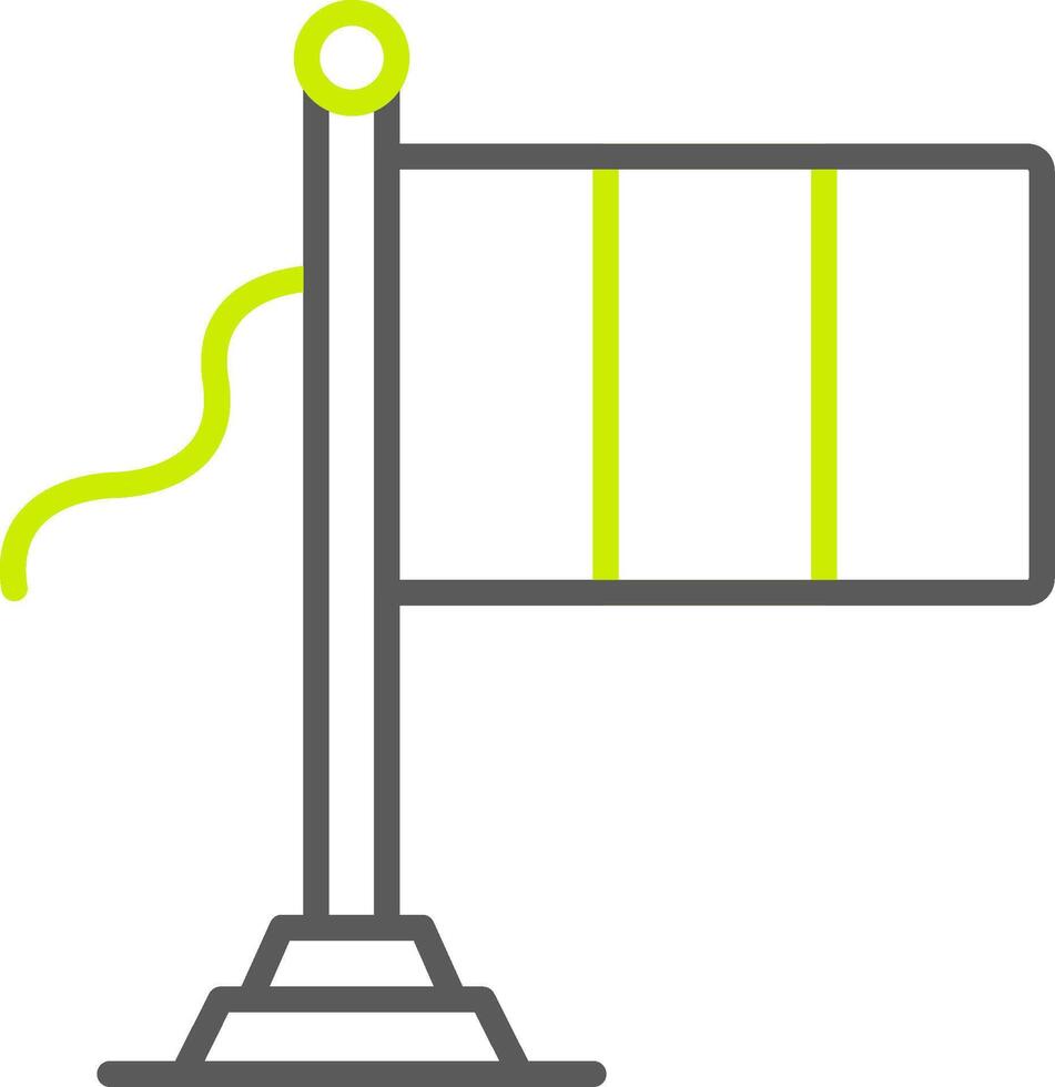 Mali Flag Dynamic UI Module vector