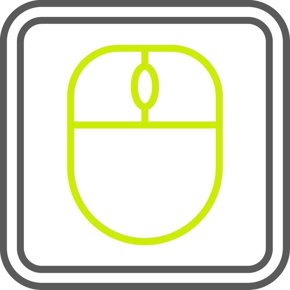 Computer Mouse Custom Visual Mark vector
