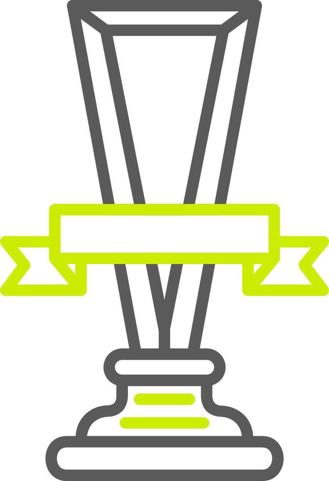 Trophy Cup Custom Creative Piece vector