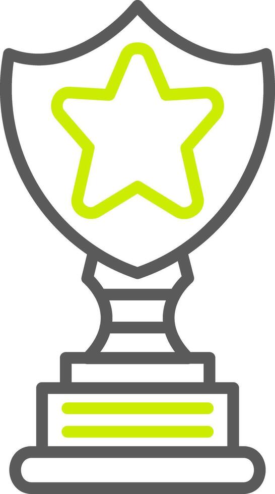 Trophy Star Optimized App Object vector