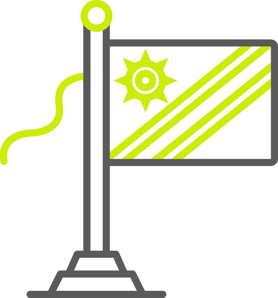 Namibia Flag Streamlined Tech Badge vector
