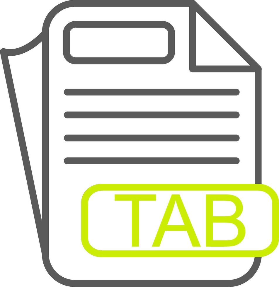TAB Highlighted UX Stamp vector