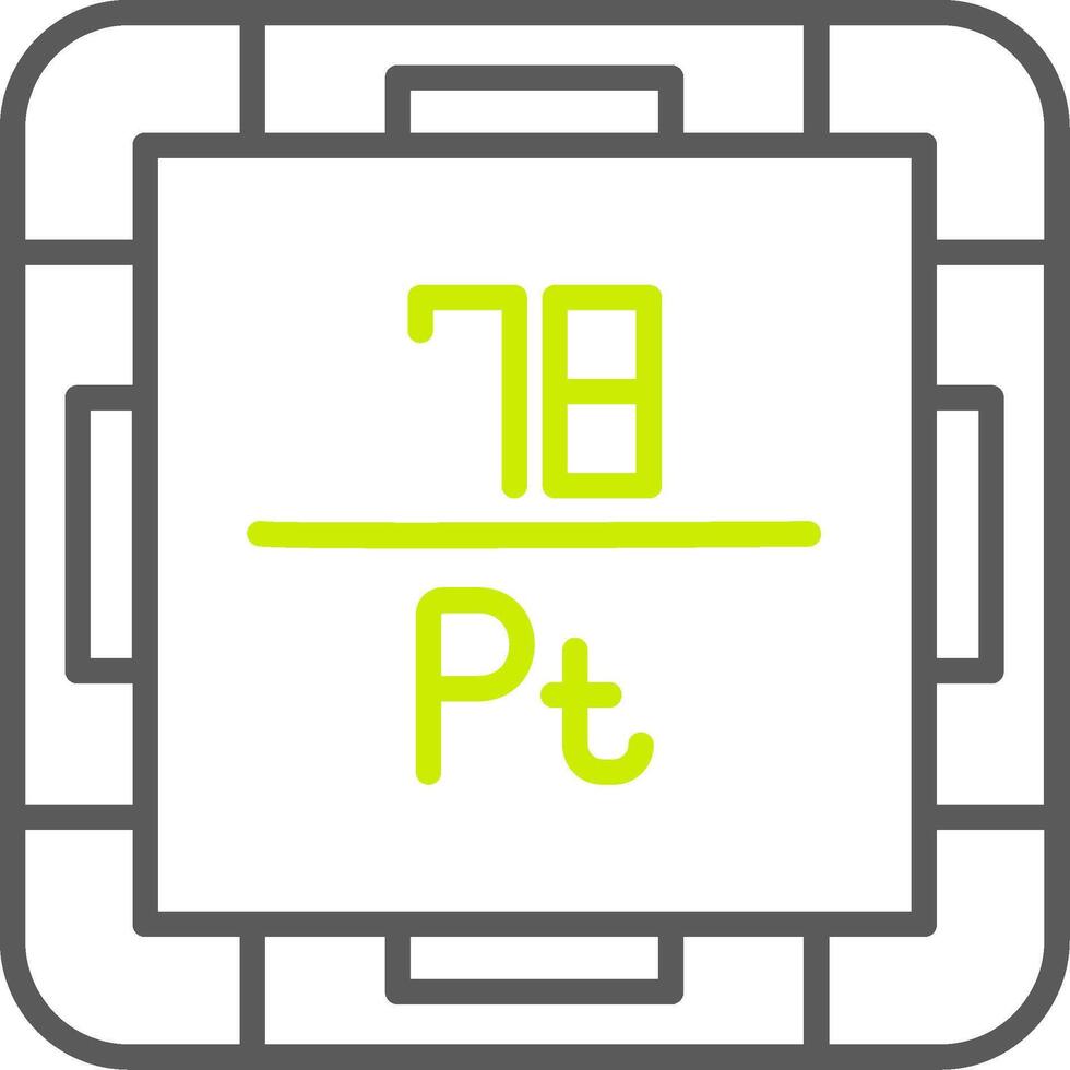 Platinum Elegant Visual Mark vector