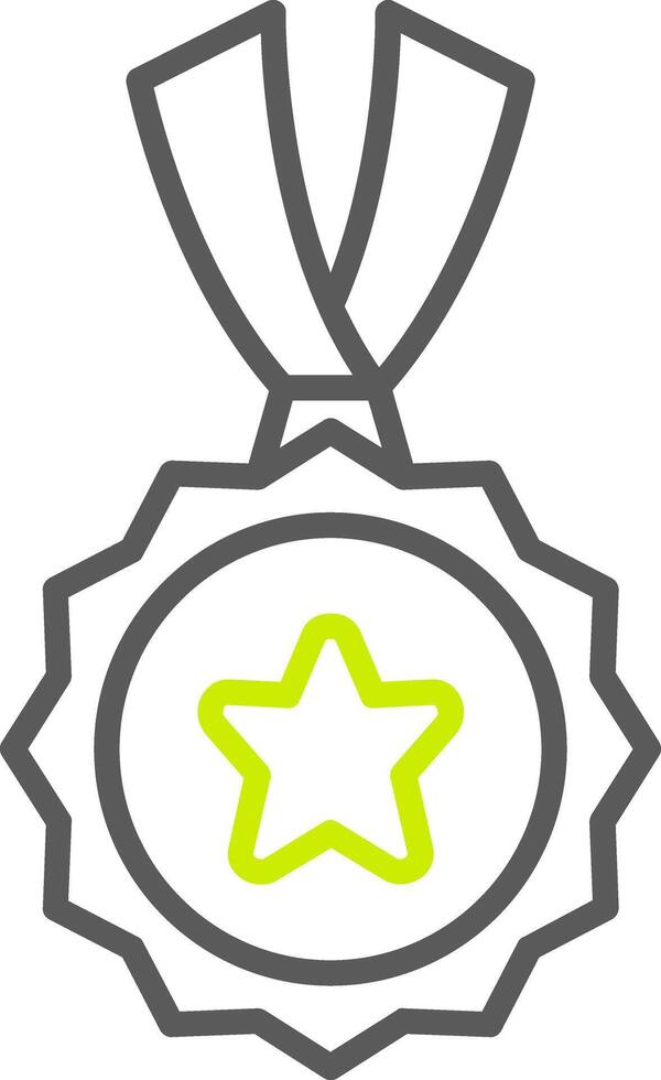 Medal Streamlined App Object vector