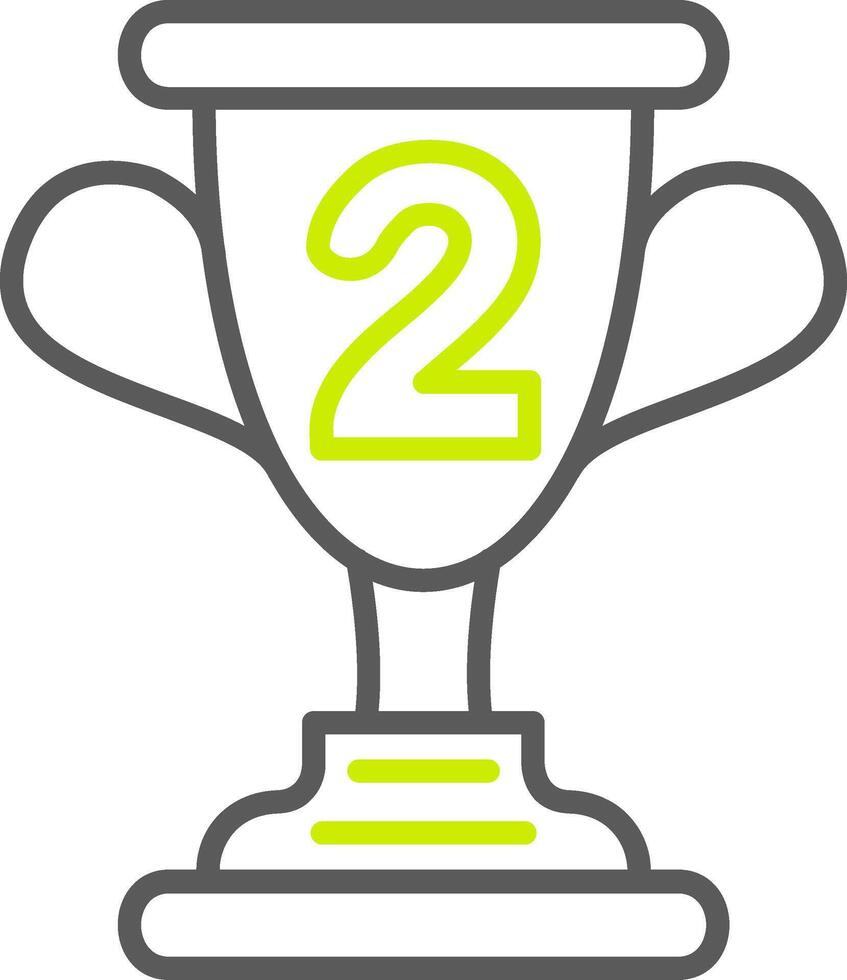 2nd Prize Smart Visual Mark vector