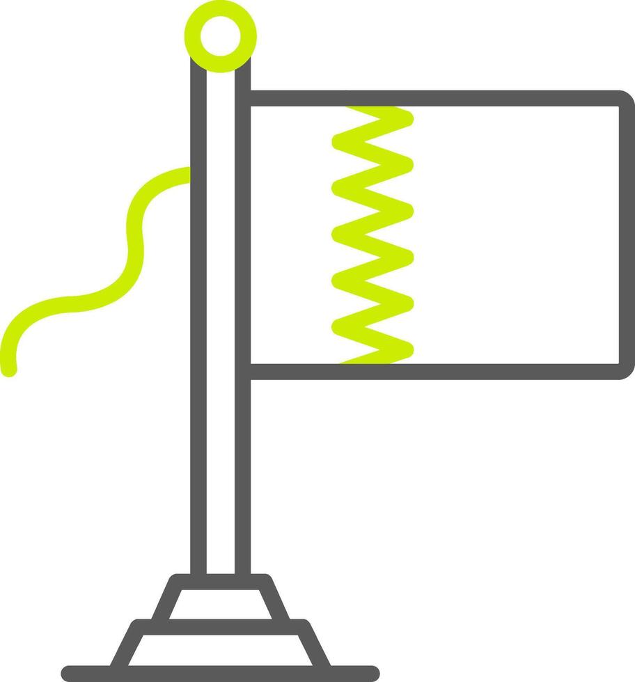 Qatar Flag Advanced Tech Badge vector