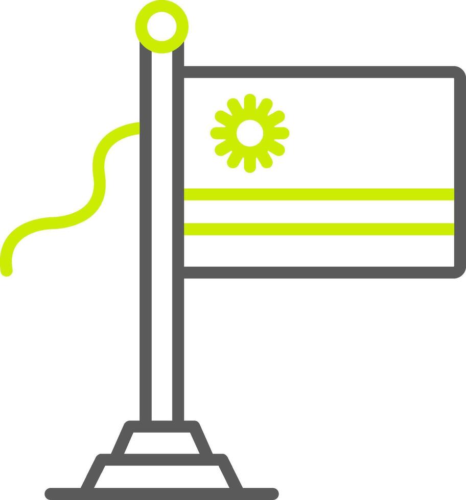 Rwanda Flag Shadowed Badge Graphic vector