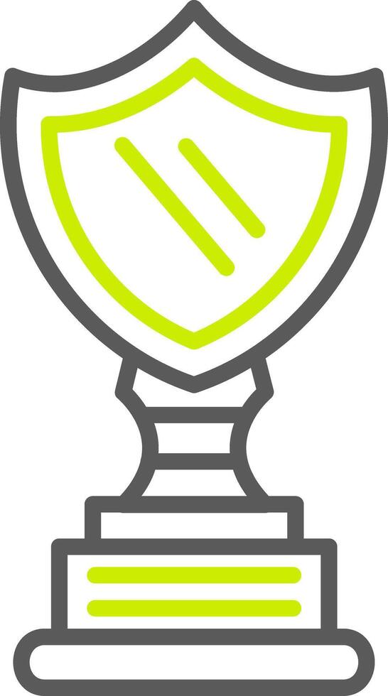 Trophy Cup Streamlined App Object vector