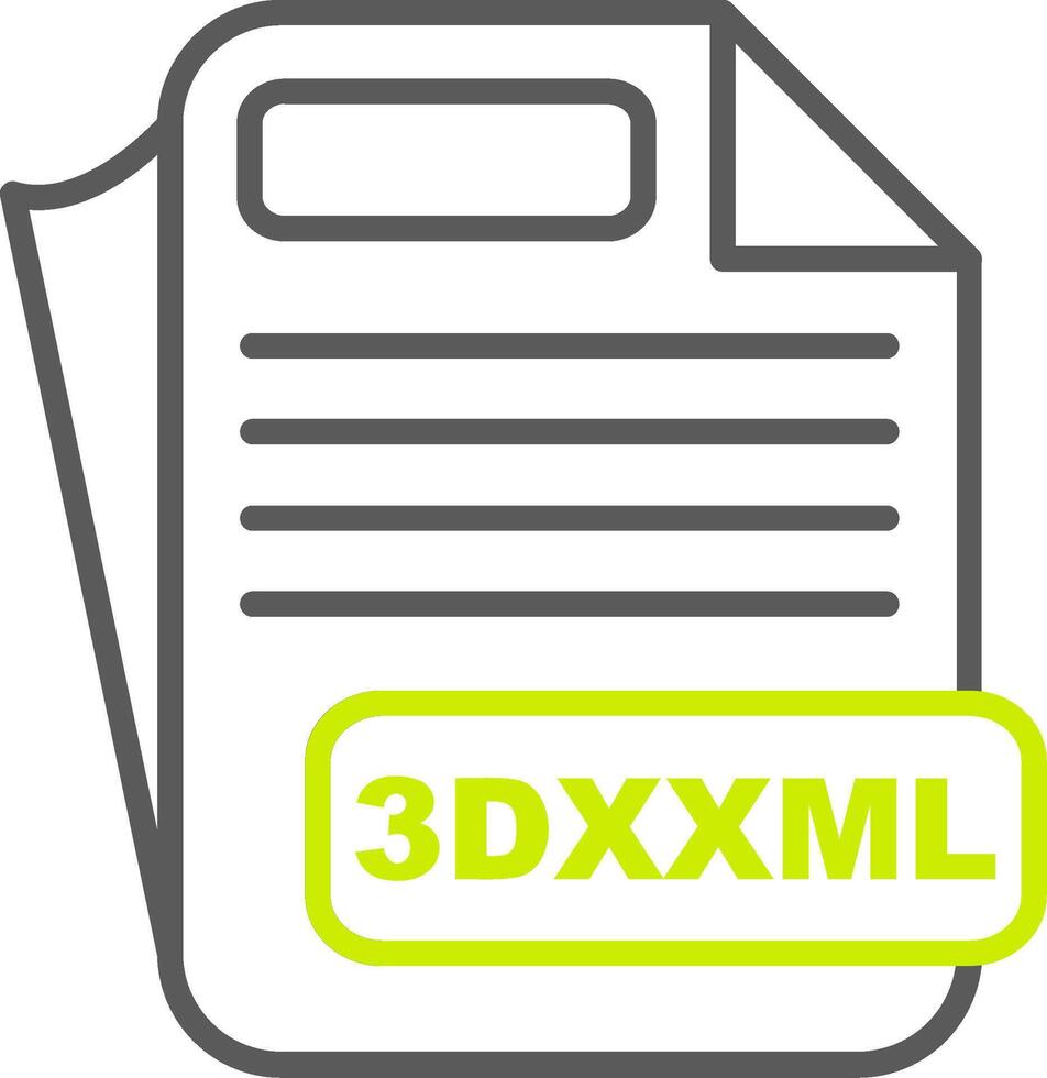 3DXXML Mobile UX Object vector