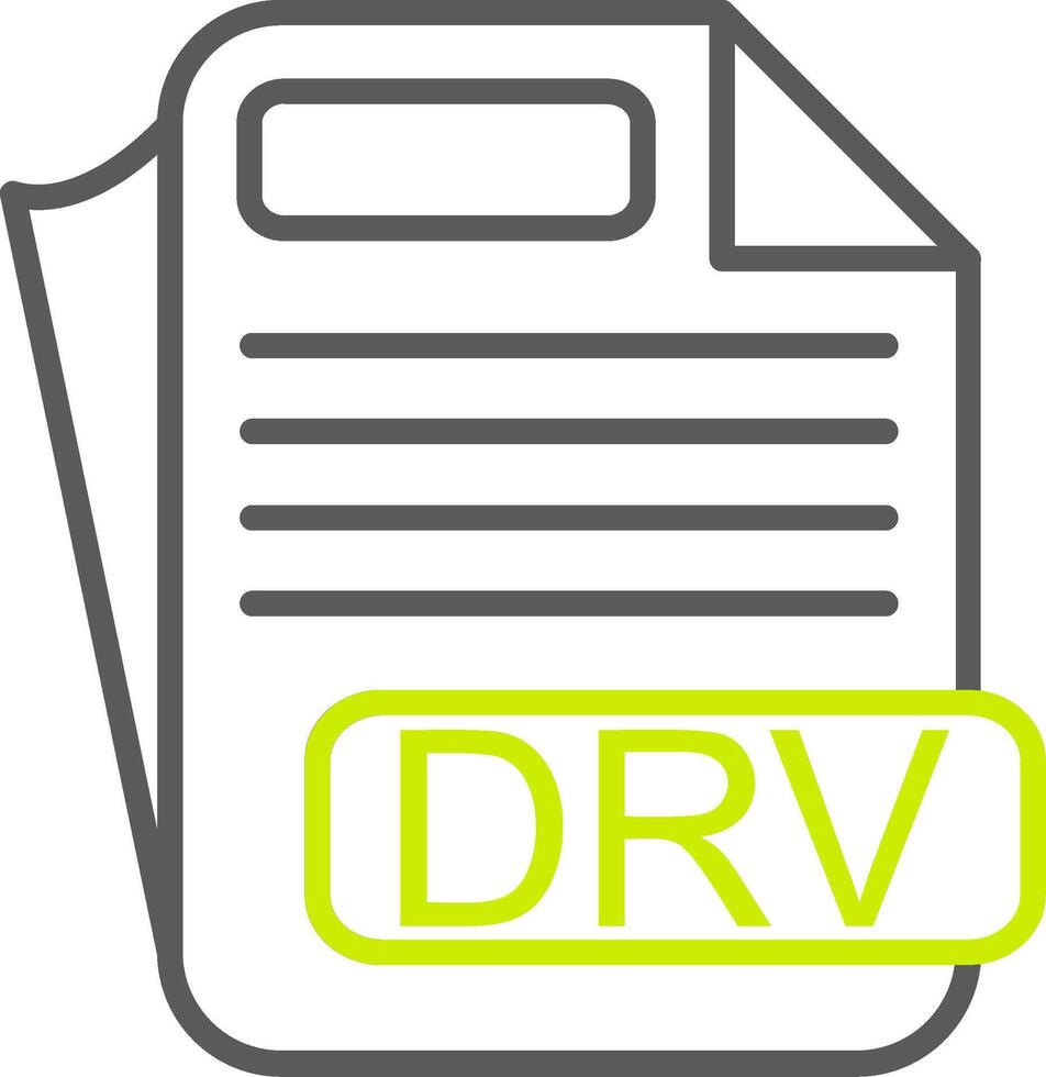 DRV Elegant Tech Badge vector