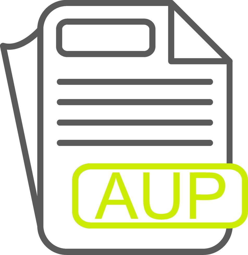 AUP Advanced Tech Badge vector