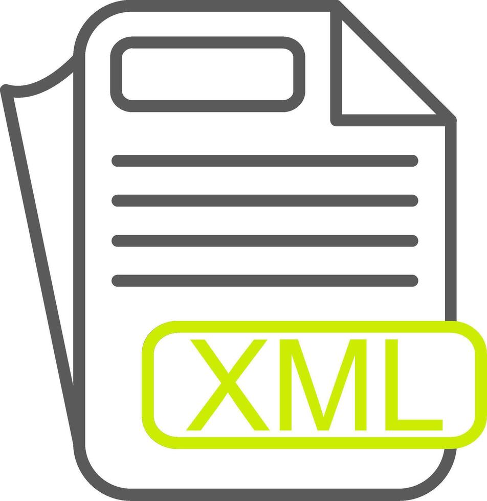 XML Optimized Visual Mark vector