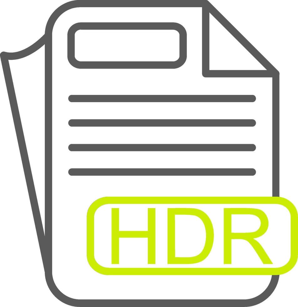 HDR Versatile Web Graphic vector