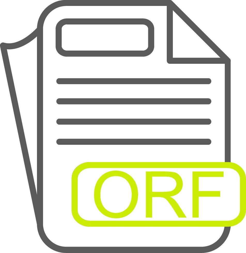 ORF Subtle Interface Detail vector