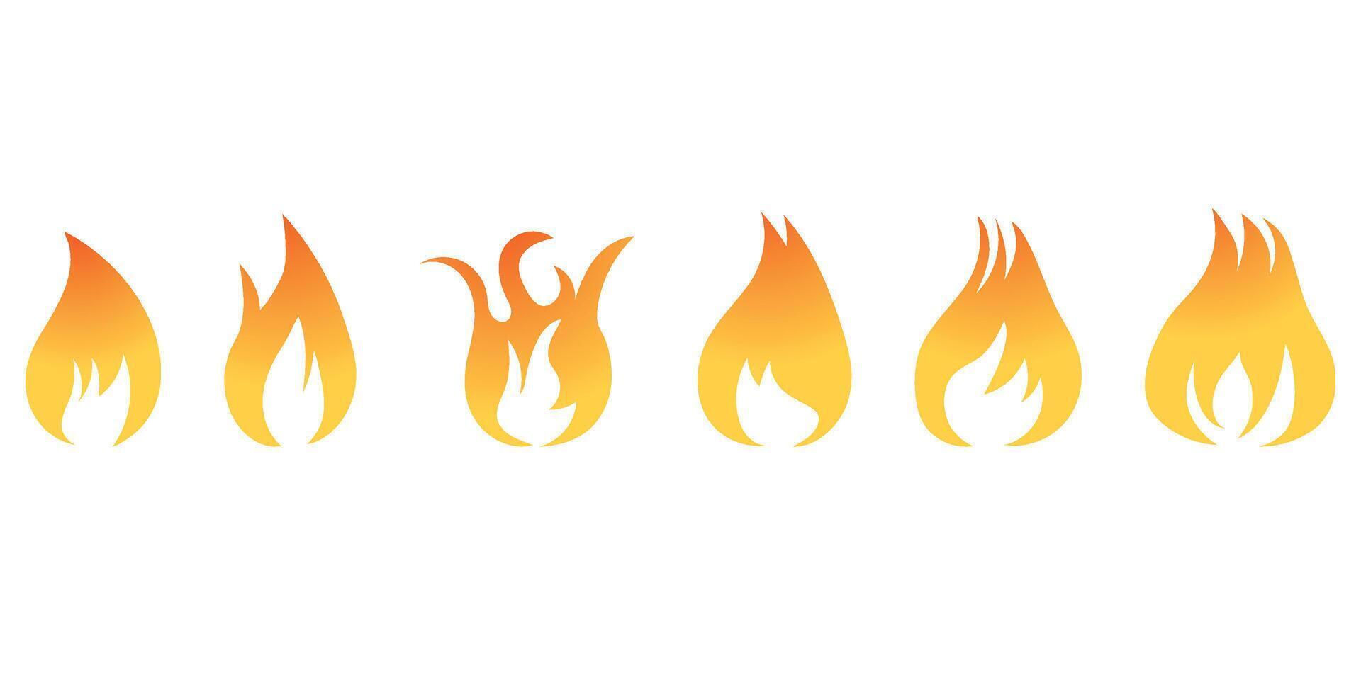 fire burn illustration vector