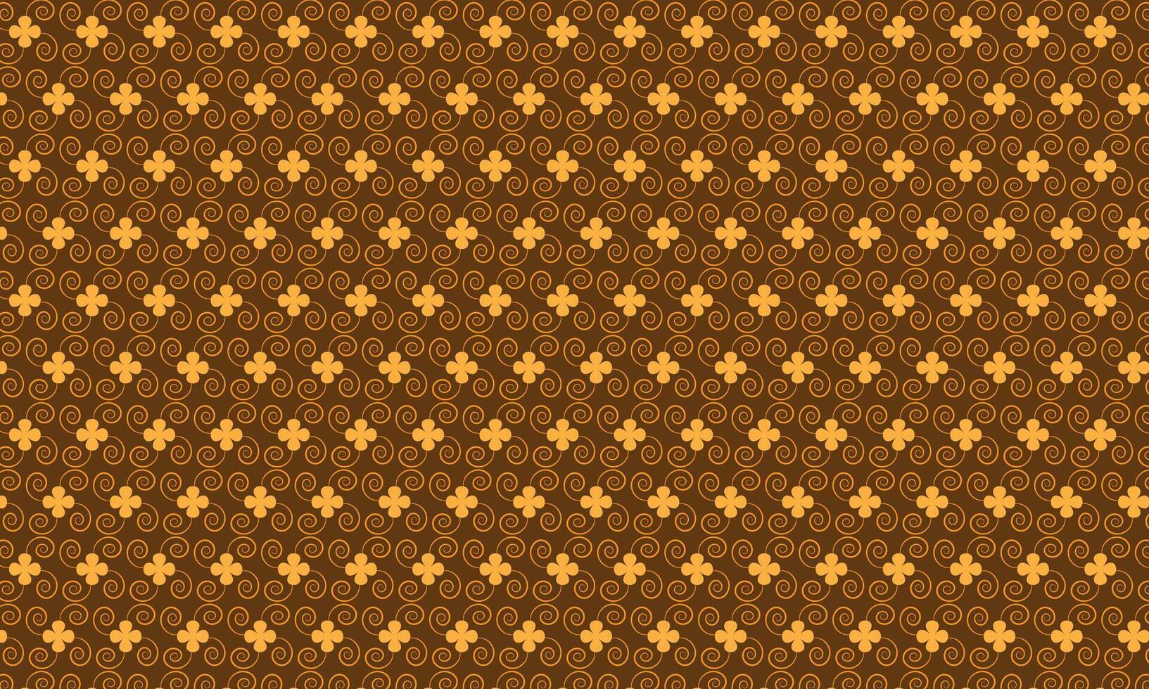Golden yellow woven fabric texture background Pattern design vector