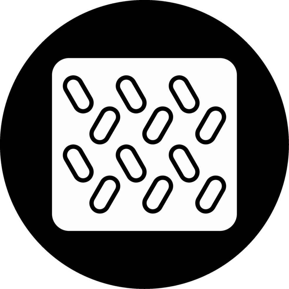 Cold Rolled Steel Sheets Glyph Circle Inverted vector