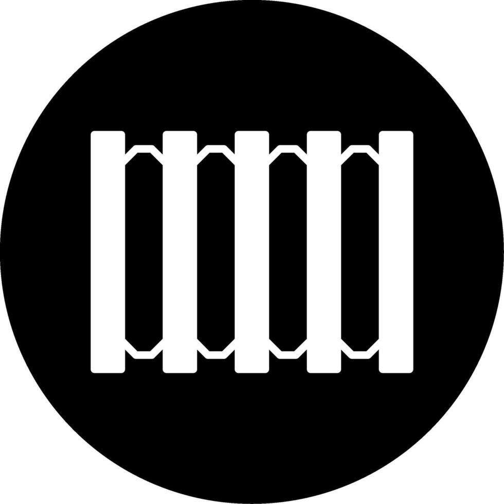 Cold Rolled Steel Sheet Panel Glyph Circle Inverted vector