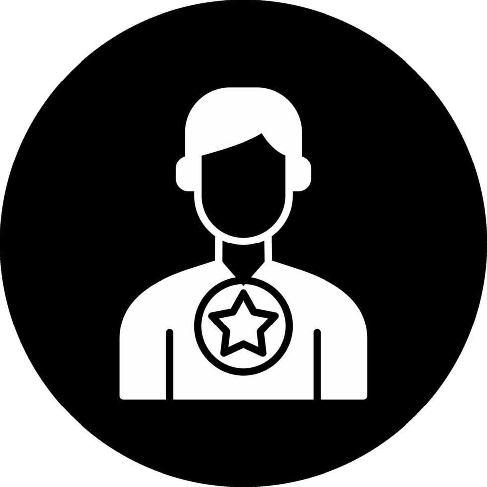Hidden Talents Within Neurodivergent Minds Glyph Circle Inverted vector