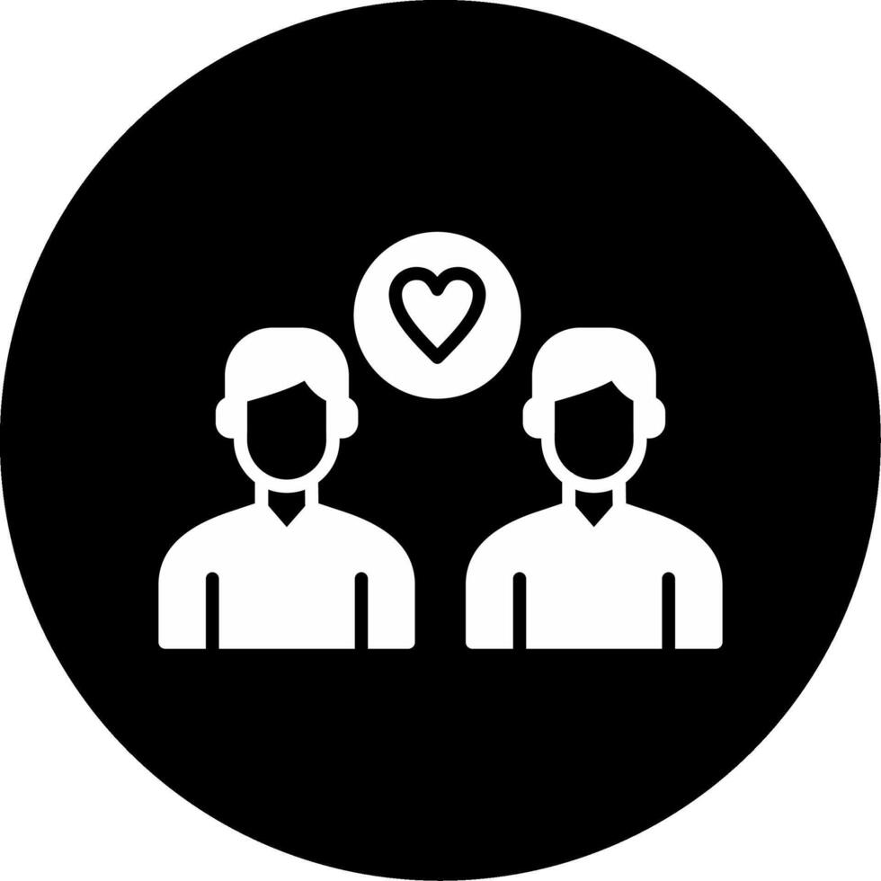 Practicing Empathy Across Neurotypes Glyph Circle Inverted vector
