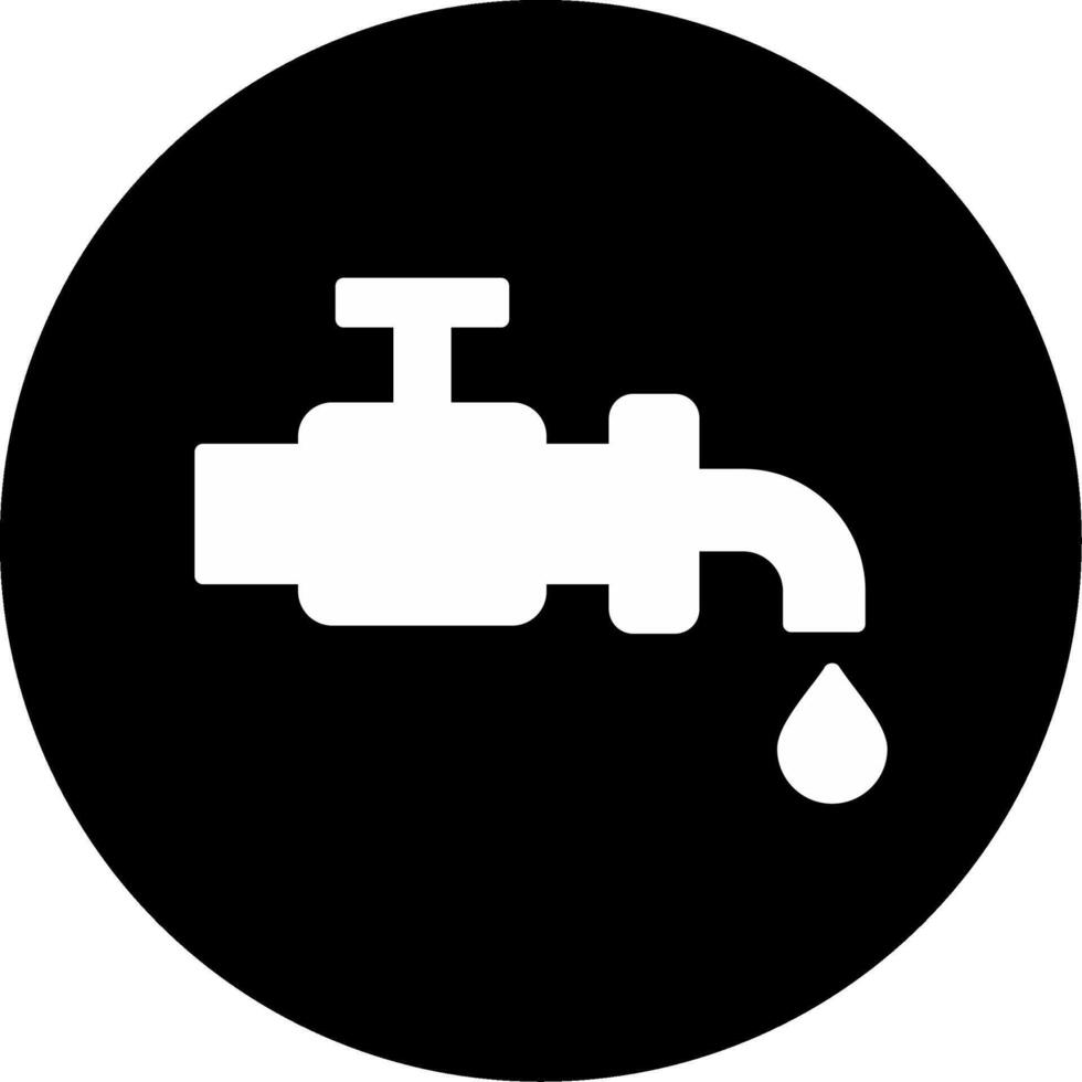 Transparent Clean Water Illustration Glyph Circle Inverted vector