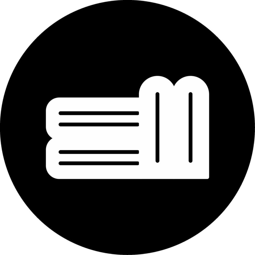 Educational Resource Distribution Glyph Circle Inverted vector
