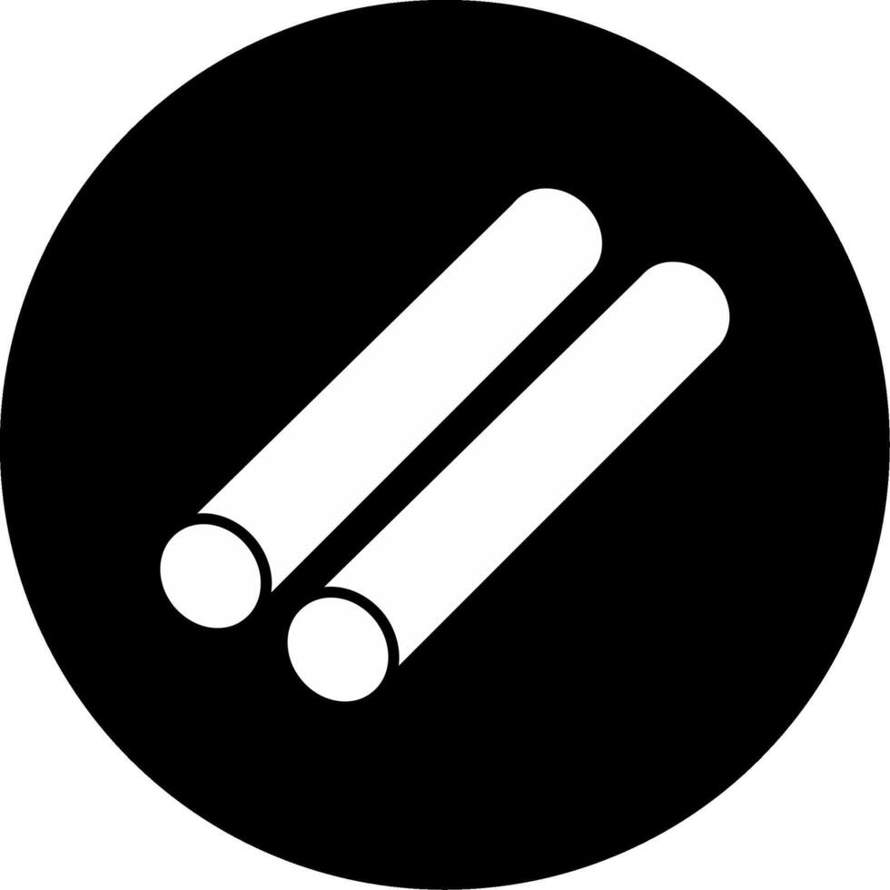 Cold Pressed Alloy Steel Glyph Circle Inverted vector