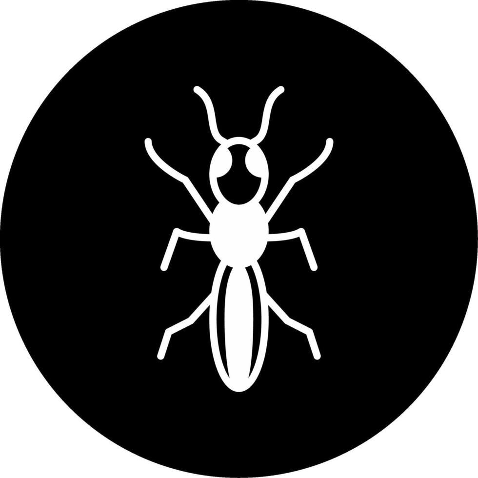 Painful Sting Bullet Ant Glyph Circle Inverted vector