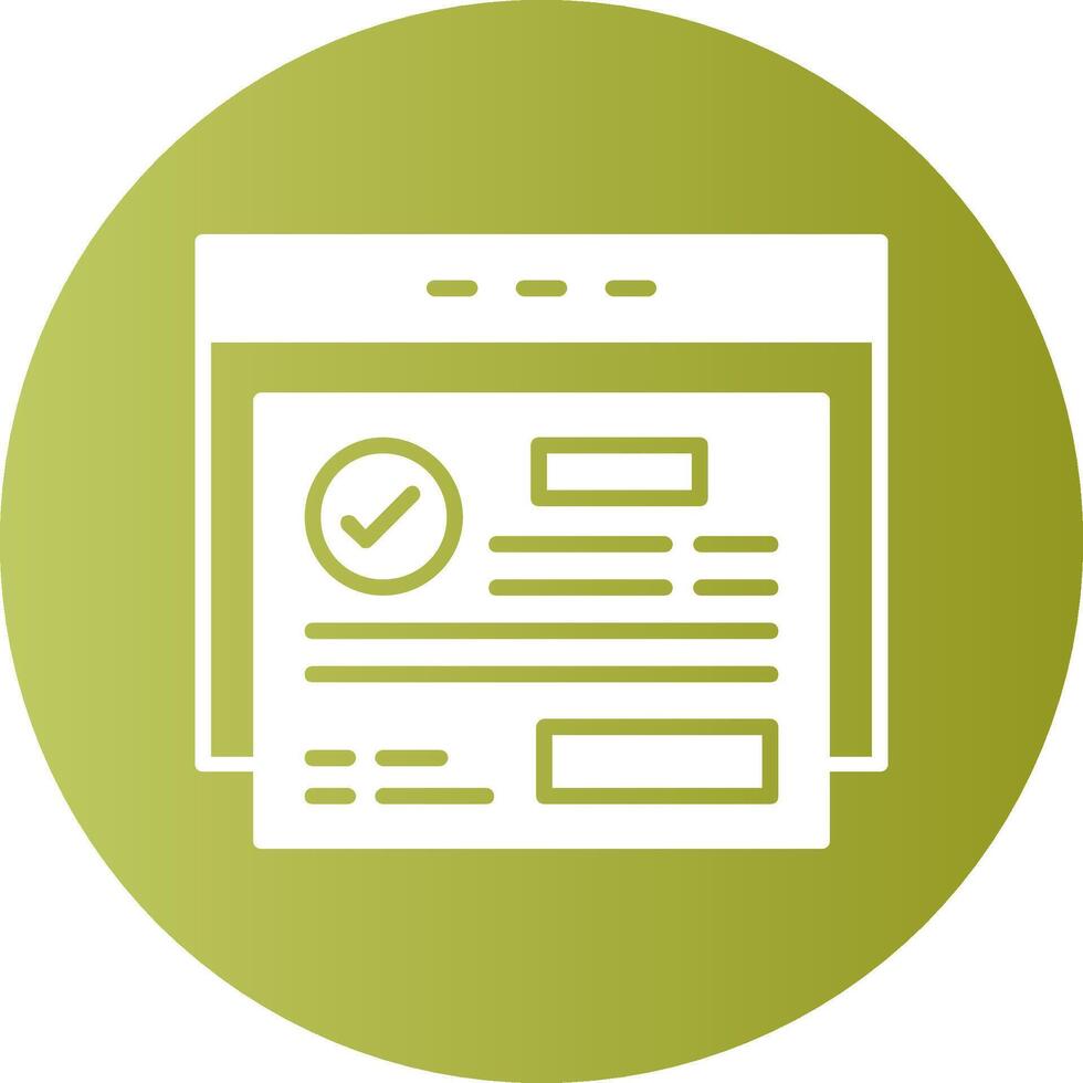 Find Solid Gradient Circle Icon vector