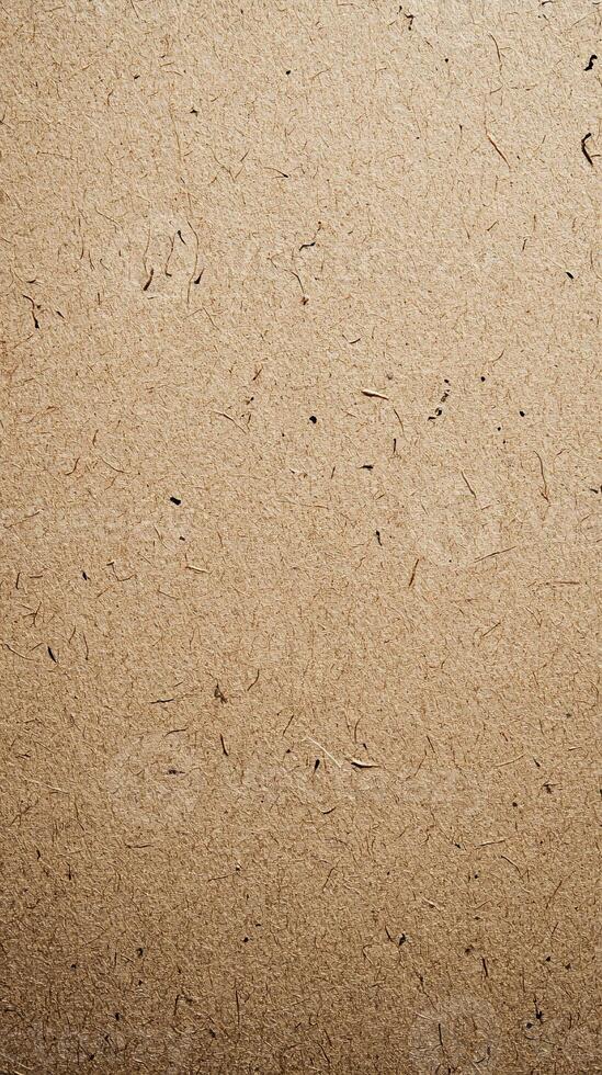 Smooth matte kraft cardstock with visible pulp and natural earthy tones photo